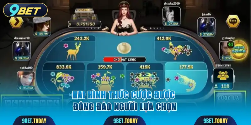 Hai hình thức cược được đông đảo người lựa chọn